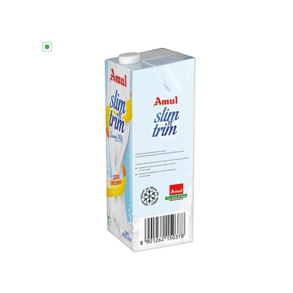 Amul Slim 'n' Trim Skimmed Milk (Zero Cholesterol) - Image 2