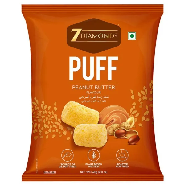 7 Diamonds Peanut Butter Puff 60 g