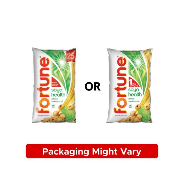 Fortune Soya Health Refined Soyabean Oil (870)g - Image 2