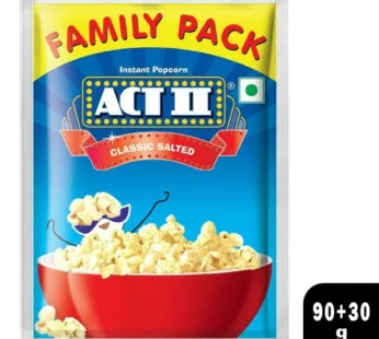 Act II Classic Salted Instant Popcorn 90 g