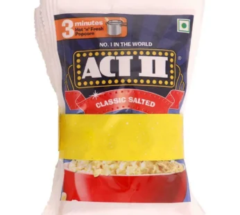 Act II Classic Salted Popcorn 60 g (3 pcs)