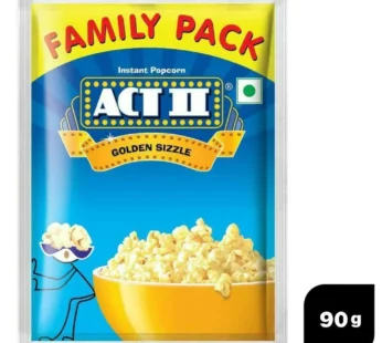 Act II Golden Sizzle Instant Popcorn 90 g
