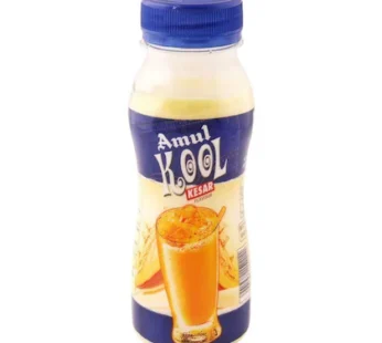 Amul Kool Kesar Flavoured Milk 180 ml (Bottle)