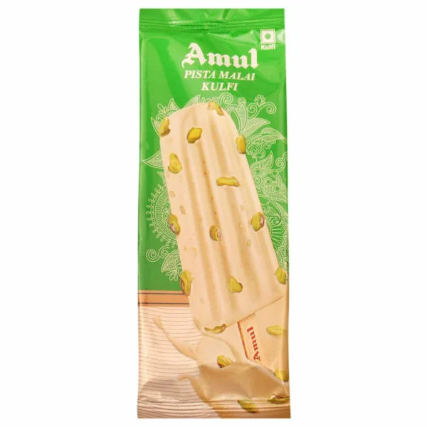 Amul Pista Malai Kulfi 60 ml (Pack)