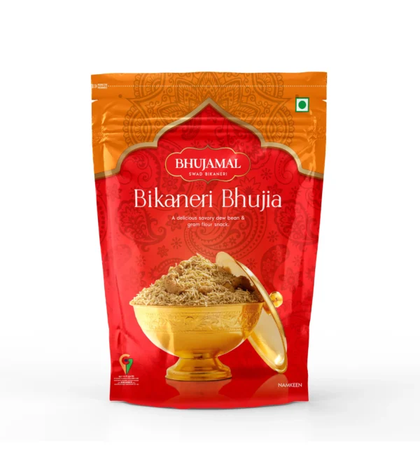 BHUJAMAL Bikaneri Bhujia 1 kg | Tasty Namkeen Bhujiya Indian Snacks