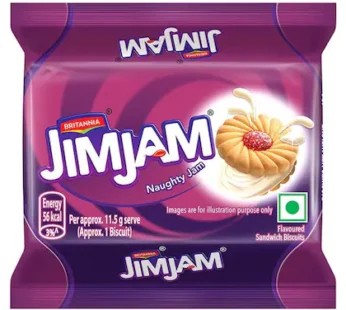 Britannia Jimjam Sandwich Biscuits 138 g