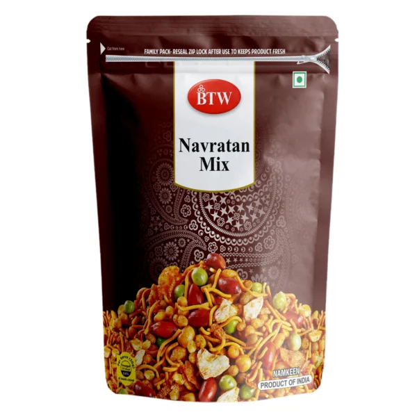 BTW Navratan Mix Namkeen 850g | Tasty Mixture | Navratan Mixture | Namkeen Indian Snacks