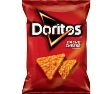 Doritos Frito Lay Nacho Cheese Flavored Tortilla Chips 198 Gm – Imported from USA