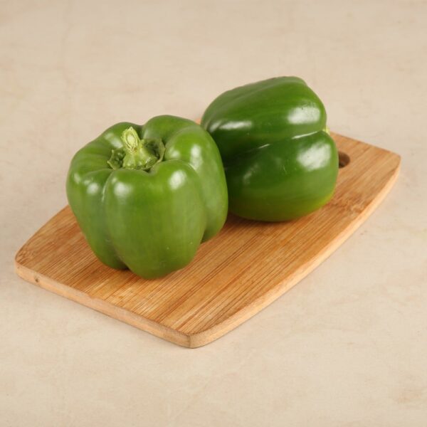 Green Capsicum (Shimla Mirch) (250-280)gm - Image 2
