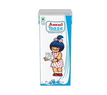Amul Taaza Toned Milk (200)ml