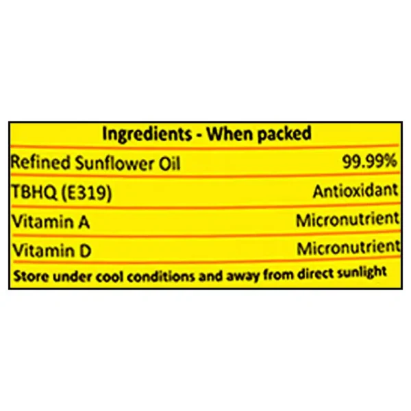 Freedom Refined Sunflower Oil 1 L - Image 4