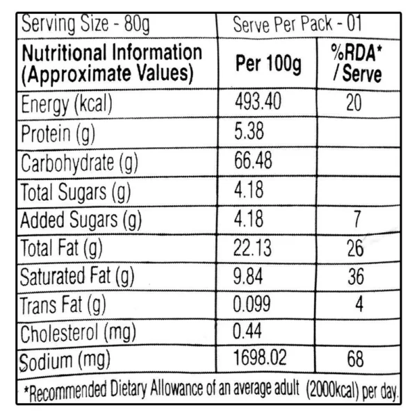 Geki Nissin Korean Kimchi Noodles 80 g - Image 3