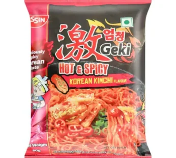 Geki Nissin Korean Kimchi Noodles 80 g