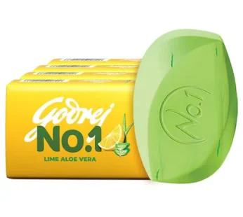 Godrej No.1 Lime and Aloe Vera Soap 150 g (Pack of 4)