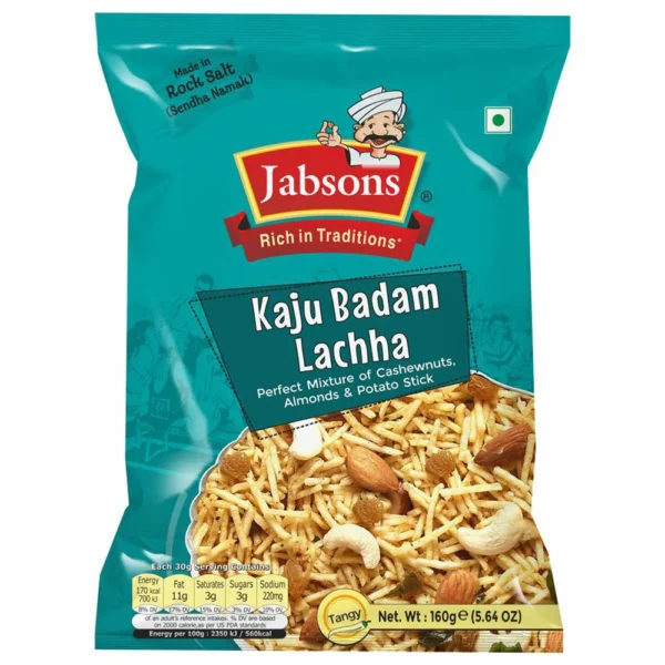 Jabsons Kaju Badam Lachha 160 g
