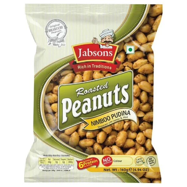 Jabsons Nimbo Pudina Roasted Peanut 140 g