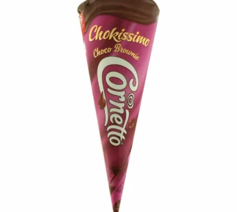 Kwality Wall’s Cornetto Chokissimo Choco Brownie Ice Cream 110 ml (Wrap)