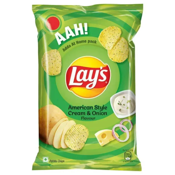 Lay's American Style Cream & Onion Potato Chips 67 g