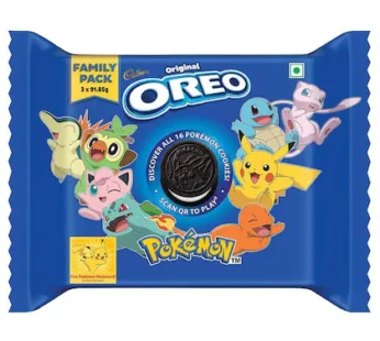 Cadbury Oreo Pokemon Original Vanilla Cream Biscuit 275.55 g
