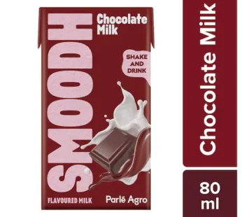 Parle Agro Smoodh Chocolate Flavoured Milk 80 ml (Tetra Pak)