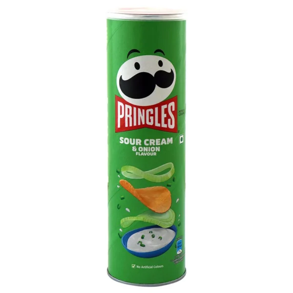 Pringles Sour Cream and Onion Potato Chips 134 g
