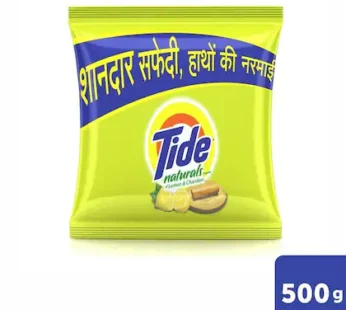 Tide Naturals Lemon & Chandan Detergent Powder 500 g