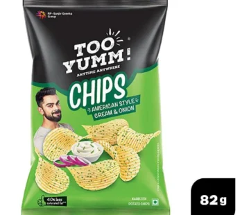 Too Yumm! American Style Cream and Onion Potato Chips 82 g