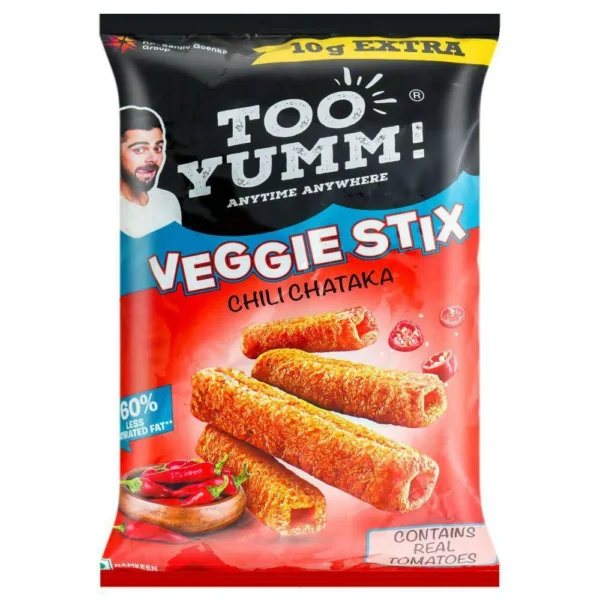Too Yumm Chili Chataka Veggie Stix 75 g