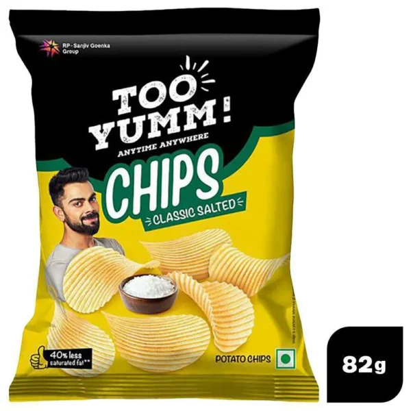 Too Yumm Classic Salted Potato Chips 82 g