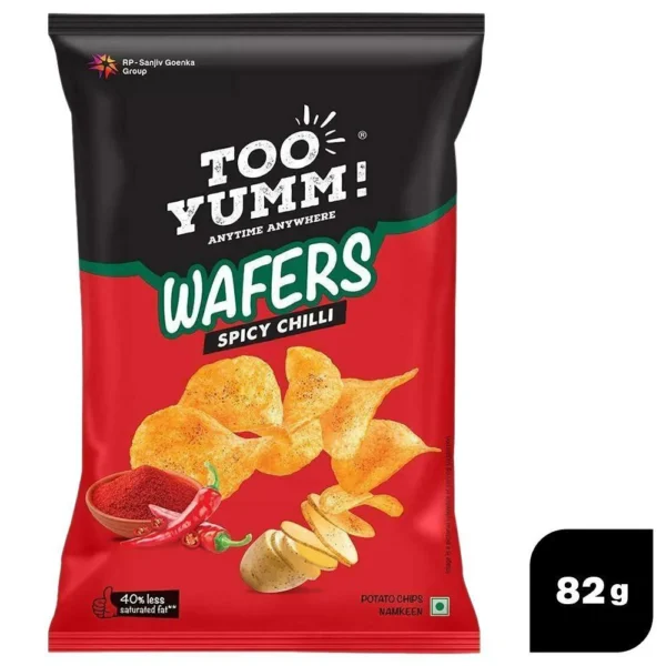 Too Yumm Spicy Chilly Wafers 82 g