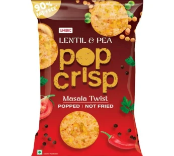 Unibic Lentil and Pea Masala Twist Pop Crisp 40 g