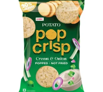 Unibic Potato Cream and Onion Pop Crisp 40 g