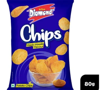 Yellow Diamond Magic Masala Potato Chips 80 g